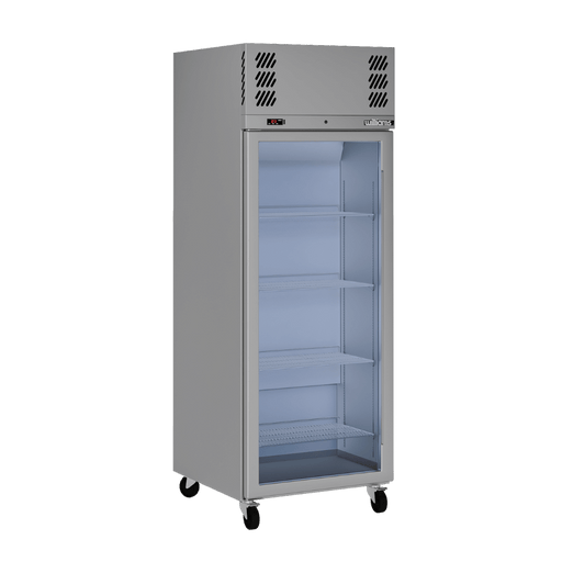Williams Pearl HP1GSHC - 1 Door Stainless Steel Upright Display Fridge 740mm 520L