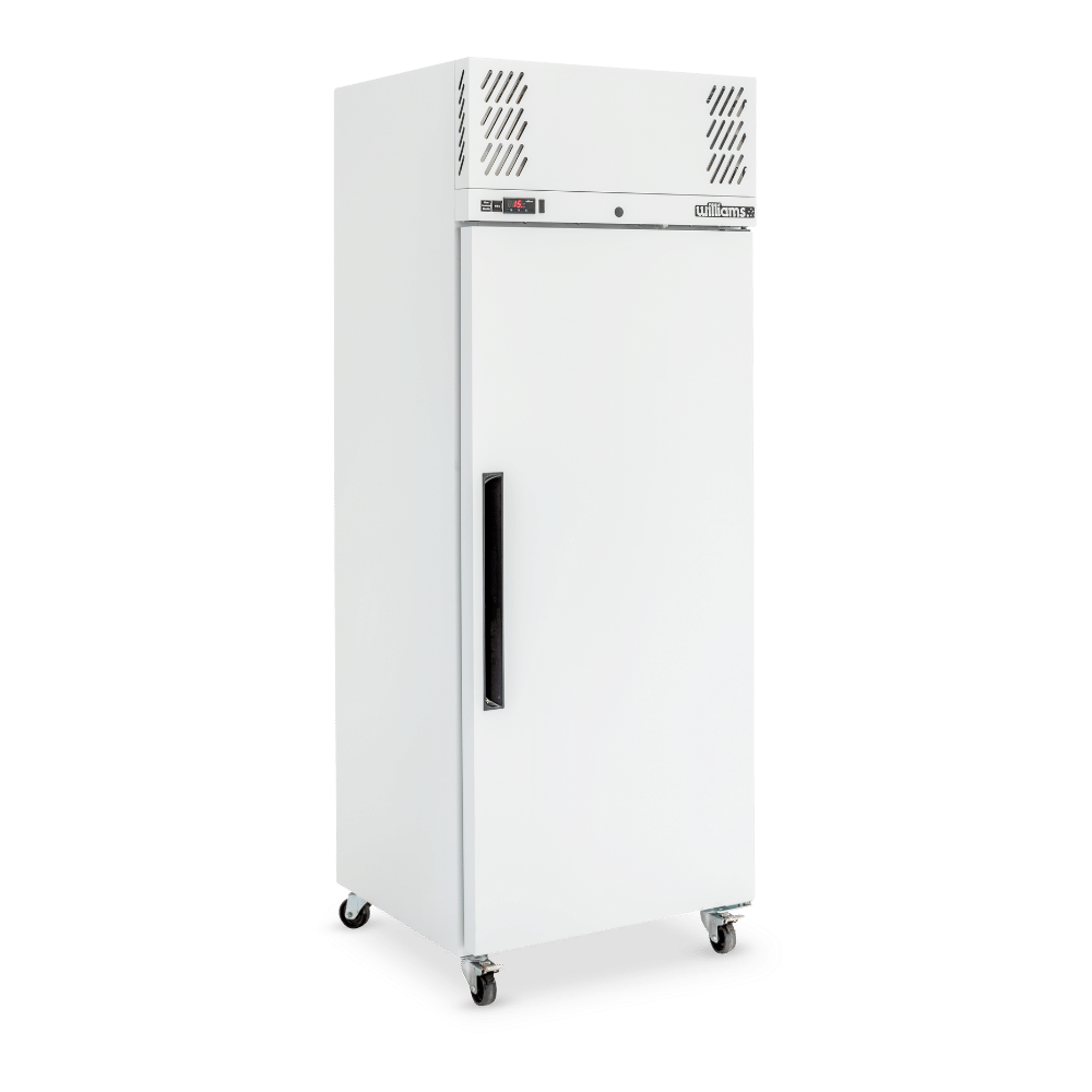 Williams Pearl LP1SWHC - 1 Door White Colorbond Upright Storage Freezer 740mm 520L