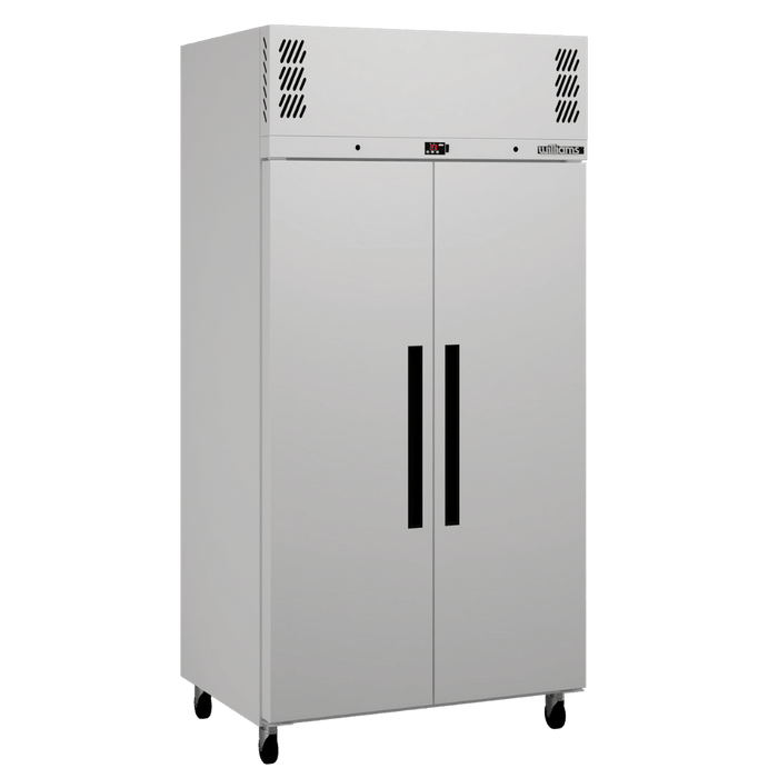 Williams Pearl LPR2SWHC - Slim 2 Door White Colorbond Upright Storage Freezer 1000mm 750L