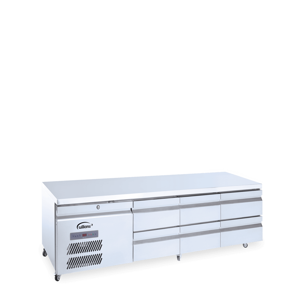 Williams Under Broiler Counter HUBC6 - 6 Drawer Lowline Fridge 2010mm