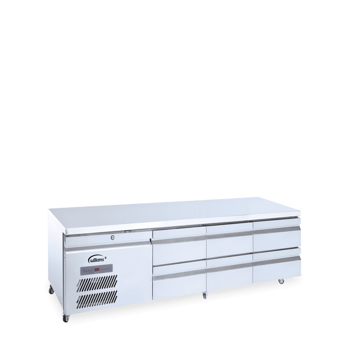 Williams Under Broiler Counter HUBC6 - 6 Drawer Lowline Fridge 2010mm