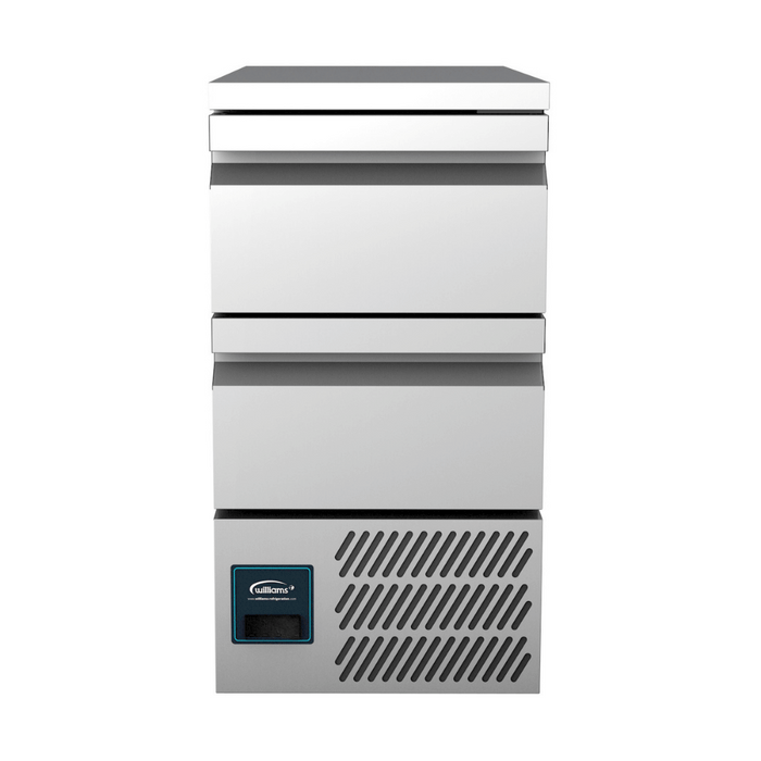 Williams Vari Temp Compact VAZ5CTDR2-HC - Compact 2 Drawer Variable Temperature Fridge Freezer 455mm 109L