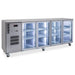 Williams Cameo HC4UGSHC / HC4RGS - 4 Door Stainless Steel Undercounter Display Fridge 2537mm 870L