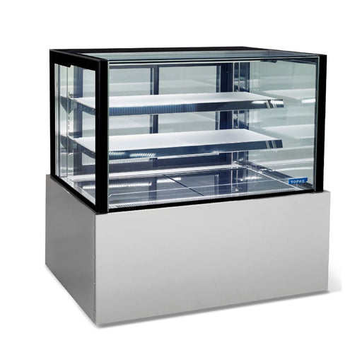 Williams Topaz Cake Display HTG15HC - 2 Tier Plus Base Free Standing Refrigerated Cake & Food Display 1500mm
