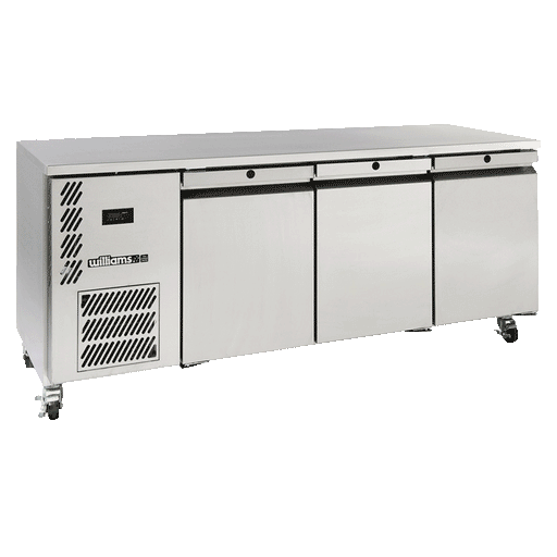 Williams Opal HO3USSHC / HO3RSS - 3 Door Stainless Steel Undercounter Fridge 1910mm 510L