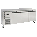 Williams Opal LO3USSHC / LO3RSS - 3 Door Stainless Steel Undercounter Freezer 1910mm 510L