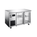 Williams Topaz Under Counter HTU2GSHC - 2 Door Stainless Undercounter Glass Door Fridge 1300mm 260L