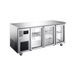Williams Topaz Under Counter HTU3GSHC - 3 Door Stainless Undercounter Glass Door Fridge 1765mm 410L