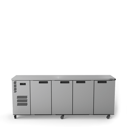 Williams Cameo HC4USSHC / HC4RSS - 4 Door Stainless Steel Undercounter Display Fridge 2537mm 870L
