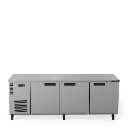 Williams Boronia HB3USSHC / HB3RSS - 3 Door Stainless Steel Undercounter Display Fridge 2189mm 560L
