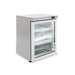 Williams Topaz Compact HTM1GSHC - 1 Door Counter Stainless Steel Compact Glass Door Fridge 600mm 120L