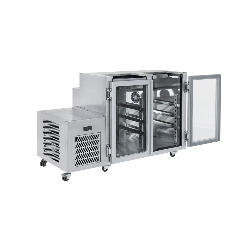Williams Glass Chiller Slimline FGC2 - 2 Door Slimline Glass Chiller 1345mm