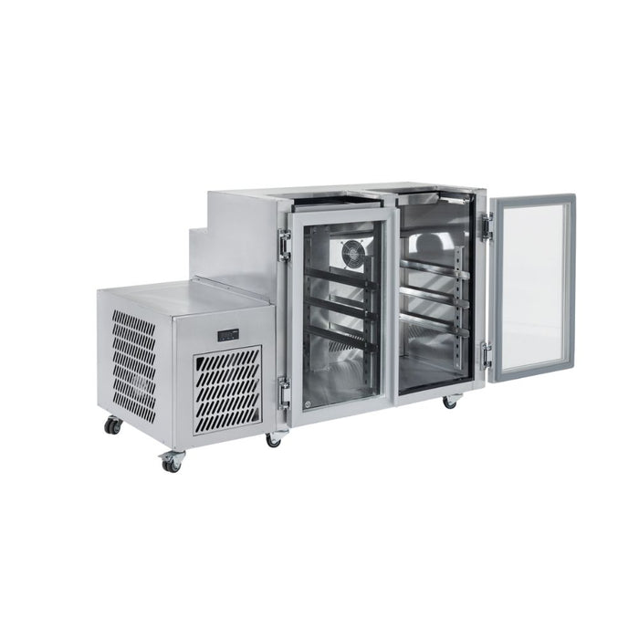 Williams Glass Chiller Slimline FGC2 - 2 Door Slimline Glass Chiller 1345mm