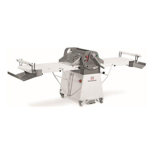 Mecnosud PSM6120 - Floor Pastry Sheeter, 600mm Rollers, Three Phase
