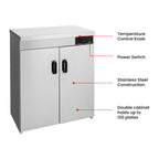 Elementry PW-DE - Plate Warmer Cabinet, Double, 120 Plates - image 3
