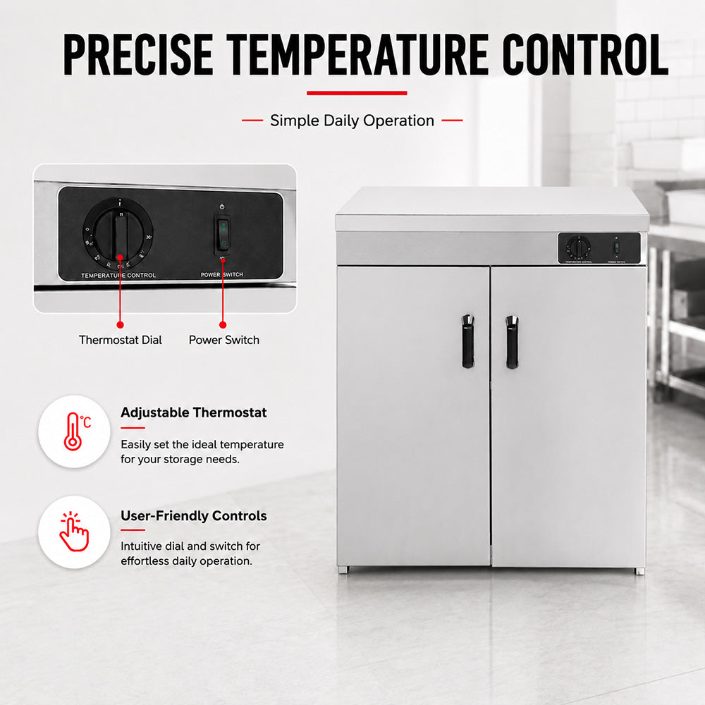 Elementry PW-DE - Plate Warmer Cabinet, Double, 120 Plates - image 5