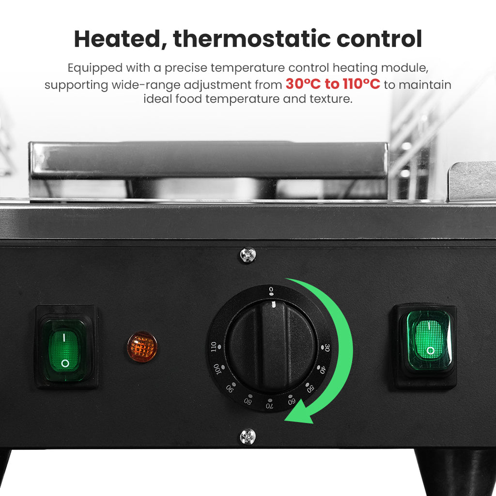 Benchstar PW-RT/380/TGE - Pie Warmer and Hot Food Display, 40 Pies - image 8