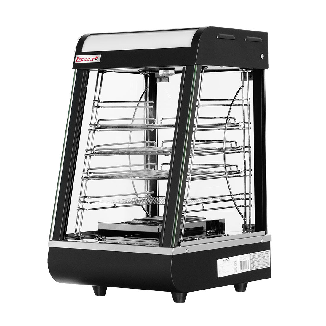Benchstar PW-RT/380/TGE - Pie Warmer and Hot Food Display, 40 Pies