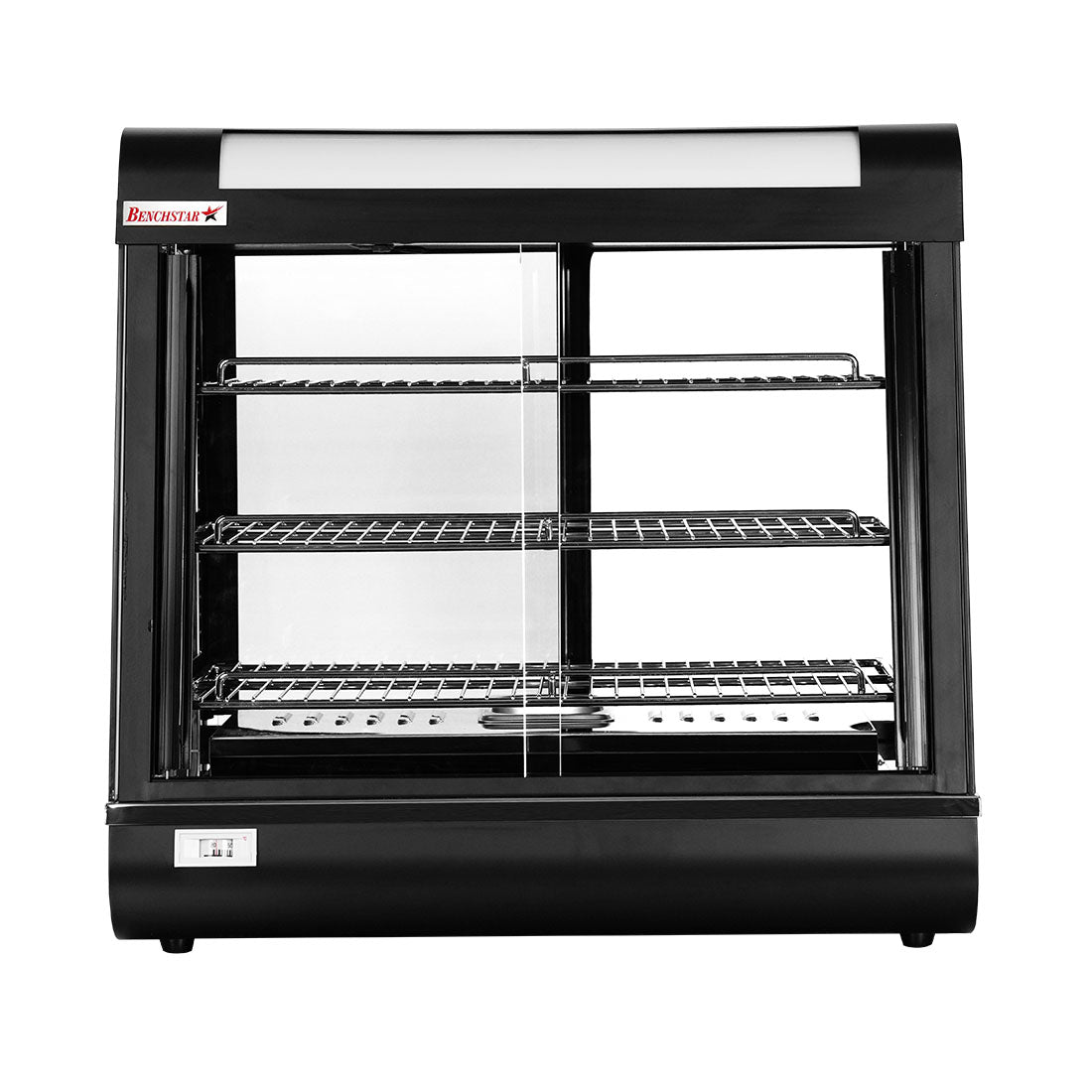Benchstar PW-RT/660/TGE - Pie Warmer and Hot Food Display, 3 Shelves, 660mm - image 13