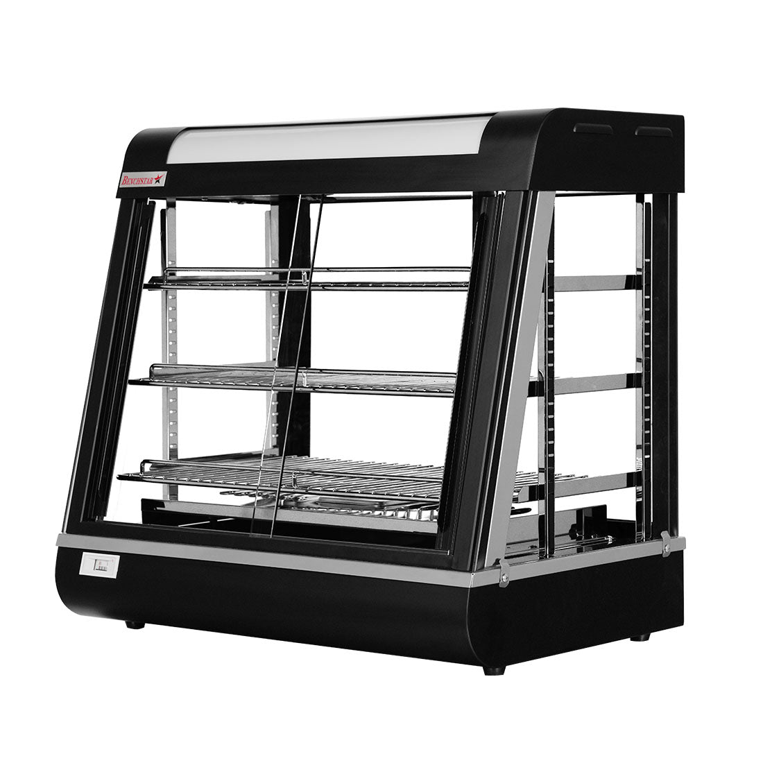 Benchstar PW-RT/660/TGE - Pie Warmer and Hot Food Display, 3 Shelves, 660mm - image 14