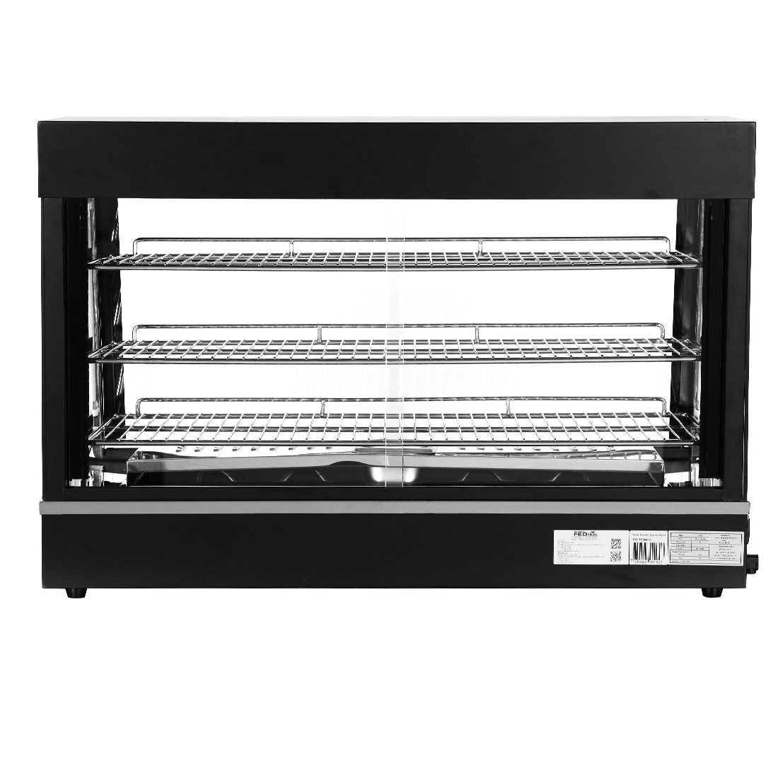 Benchstar PW-RT/900/1E - Pie Warmer and Hot Food Display, 3 Shelves, 900mm - image 10