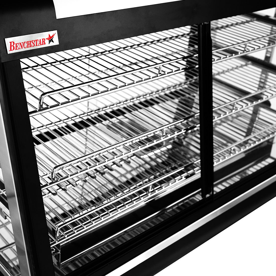 Benchstar PW-RT/900/1E - Pie Warmer and Hot Food Display, 3 Shelves, 900mm - image 13