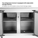 FED Thermaster PWB180 - Three Door Deluxe Pizza Prep Fridge 1800mm 475L - image 7