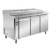 FED Thermaster PWB150 - Three Door Deluxe Pizza Prep Fridge 1500mm 360L