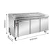 FED Thermaster PWB180 - Three Door Deluxe Pizza Prep Fridge 1800mm 475L - image 2