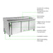 FED Thermaster PWB200 - Three Door Deluxe Pizza Prep Fridge 2000mm 550L - image 3