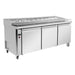 FED Thermaster PWB200 - Three Door Deluxe Pizza Prep Fridge 2000mm 550L