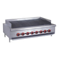 Gasmax QR-48E - 1200mm Gas Char Grill Top 8 Burner