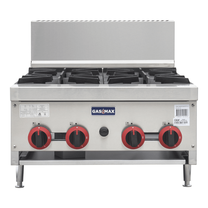 Gasmax RB-4E - 600mm Gas Cooktop 4 Burner