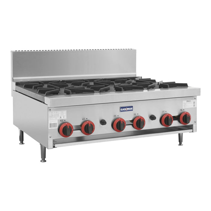Gasmax RB-6E - 900mm Gas Cooktop 6 Burner - image 2