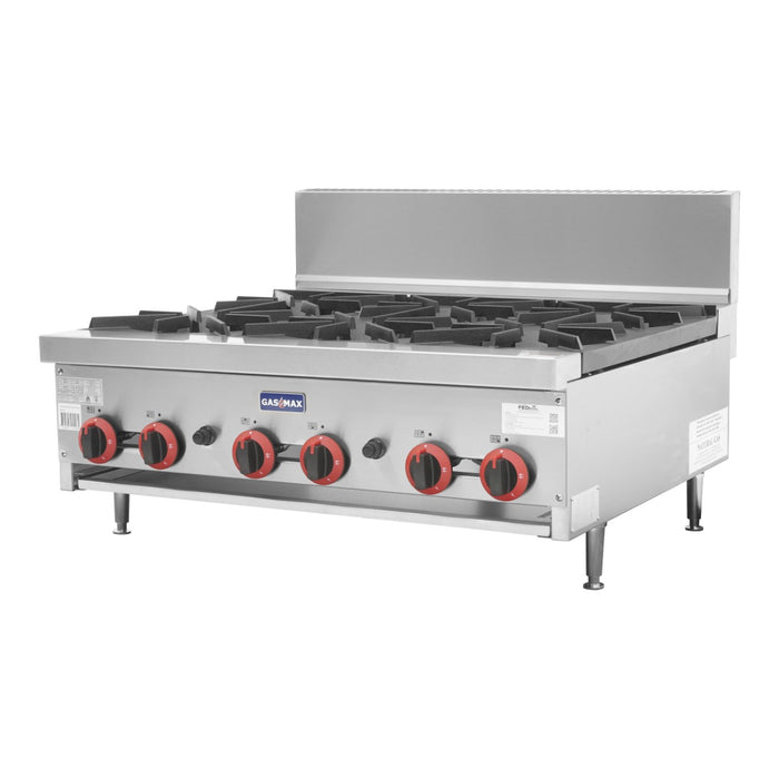 Gasmax RB-6E - 900mm Gas Cooktop 6 Burner - image 3