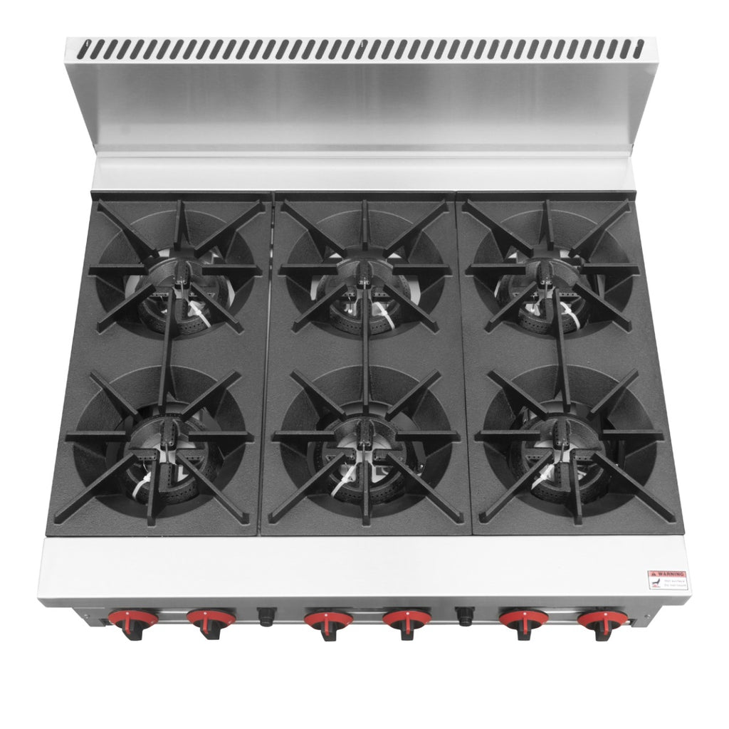 Gasmax RB-6E - 900mm Gas Cooktop 6 Burner - image 5