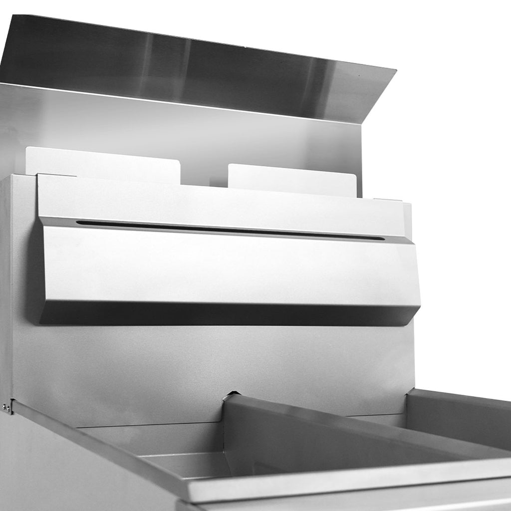 Gasmax RC400TE - Superfast Twin Vat 4 Tube Gas Deep Fryer - image 10