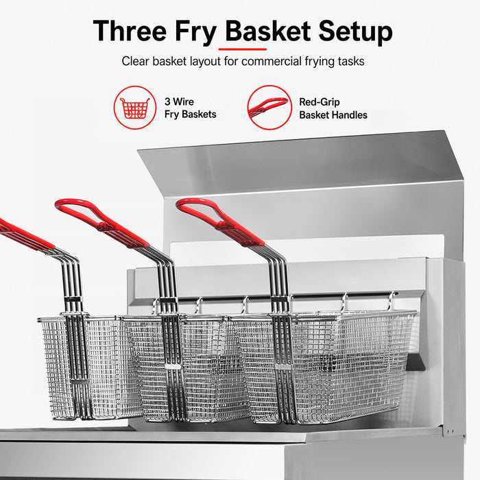 Gasmax RC500E - Superfast 37L 5 Tube Gas Deep Fryer - image 5