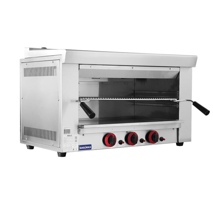 Gasmax REB-02E - Heavy Duty Gas Salamander 3 Infrared Burners - image 9