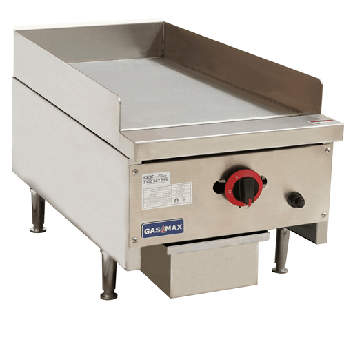 Gasmax RGT-16E - 400mm Gas Griddle Top 1 Burner Removable Plate
