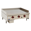 Gasmax RGT-36E - 900mm Gas Griddle Top 3 Burner Removable Plate