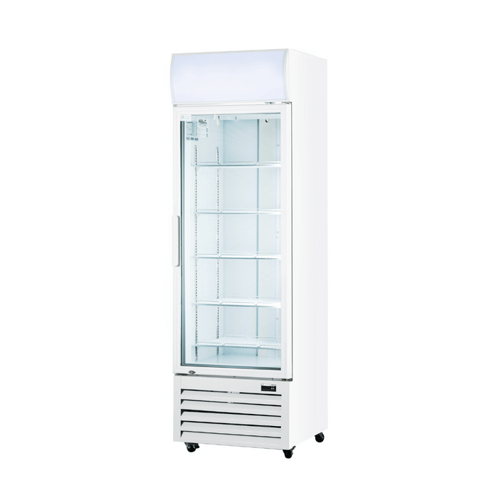 FED Thermaster LG-370P - Single Glass Door Upright Drink Fridge