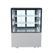 Bonvue FED SC090FA-2XB - 900mm Deluxe Square Glass Cake Display - image 2