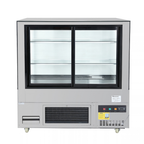 Bonvue FED SC120FA-2XB - 1200mm Deluxe Square Glass Cake Display - image 3