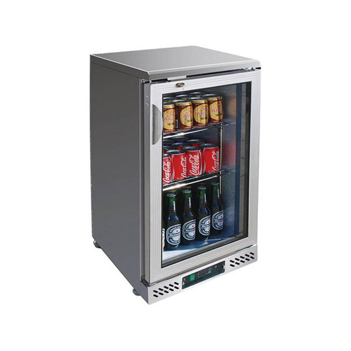 FED Thermaster SC148SG - Single Door Stainless Steel Bar Cooler