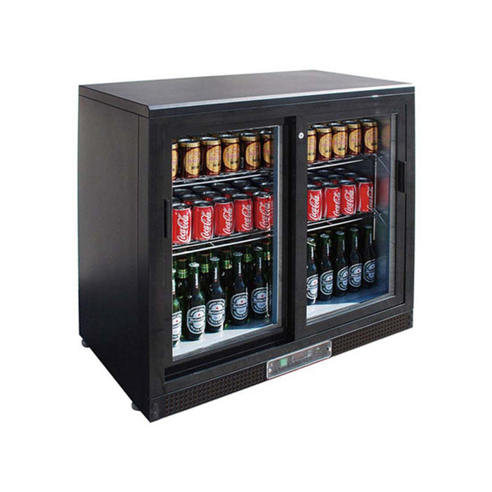 FED Thermaster SC248SD - Double Sliding Door Drink Cooler