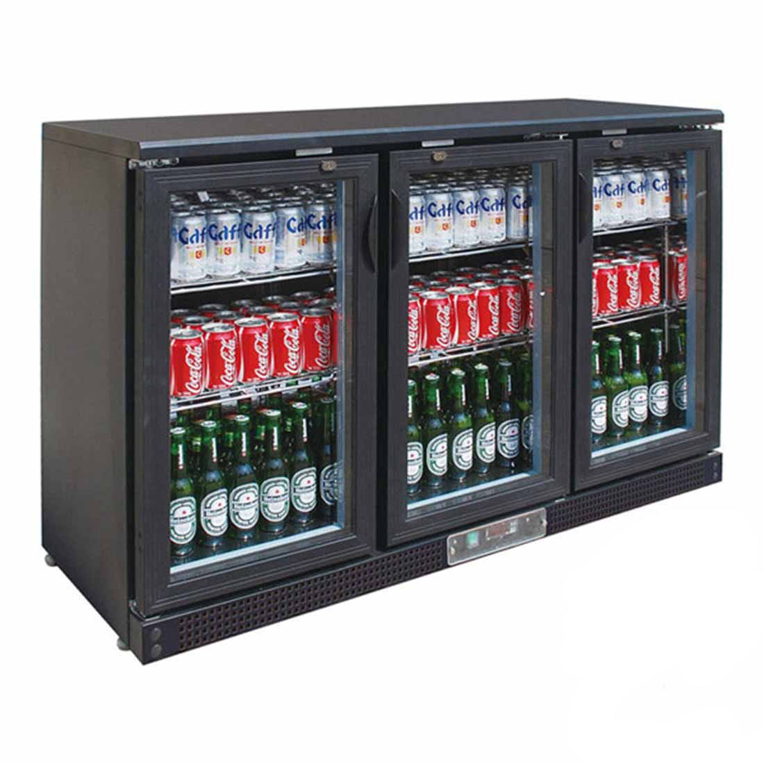 FED Thermaster SC316G - Three Door Drink Cooler