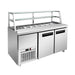 FED Thermaster SCB/15 - Two Door Deluxe Sandwich Bar Fridge 1500mm 550L - image 8