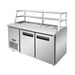 FED Thermaster SCB/15 - Two Door Deluxe Sandwich Bar Fridge 1500mm 550L
