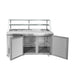 FED Thermaster SCB/15 - Two Door Deluxe Sandwich Bar Fridge 1500mm 550L - image 7